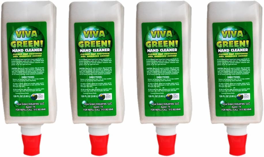 Viva Green Natural Industrial Best Hand Cleaner 4 Gallon Refill w/ Pumice