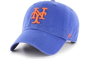 47 MLB Alternate Cooperstown Primary Logo Clean Up Adjustable Hat Cap, Adult One Size