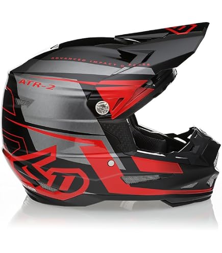6D HELMETS ATR-2 Solid, Matte Black, L