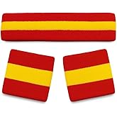 DIRTYRAGZ Dodgeball Costume T-Shirt and Sweatbands Set – Retro Headband Wristbands, Cosplay Shirt, Funny Halloween Costumes