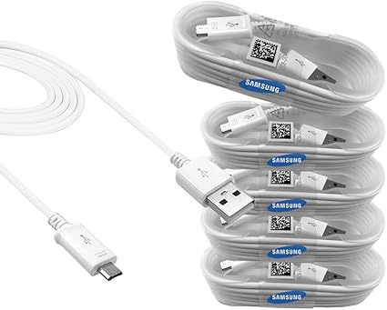 5x 1 5m Original Ladekabel Samsung Galaxy Note 4 Sm N910f Ladegerat Usb Daten Kabel Weiss Amazon De Elektronik
