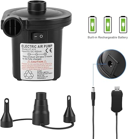 electric pump camping