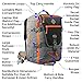 Cabin Max Equator 2.0 Flight Approved Backpack with Rain cover, perfect hiking backpack and travel backpack - 22x14x9 compatible with American Airlines (Grey/Orange)