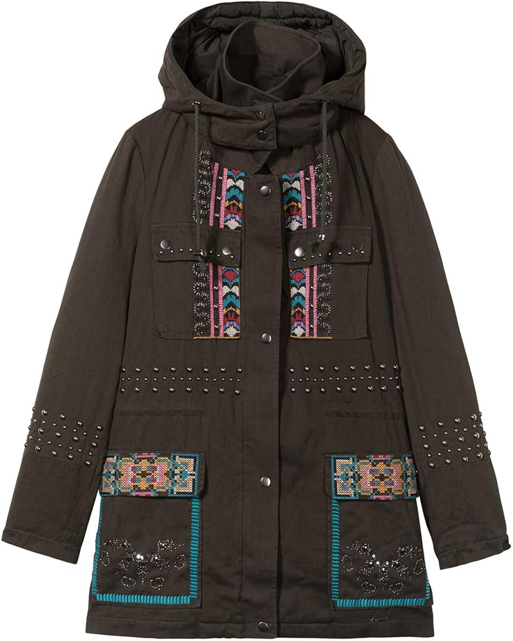 Verde Botella 4009 Taille Fabricant: 46 Femme 48 Desigual ...