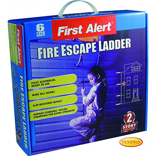 First Alert Fire Escape Ladder 2 Levels/Levels 4.3 m Safety Ladder