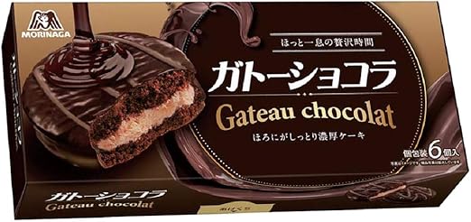 Amazon 森永製菓 ガトーショコラ 6個 6箱 森永製菓 チョコレート菓子 通販