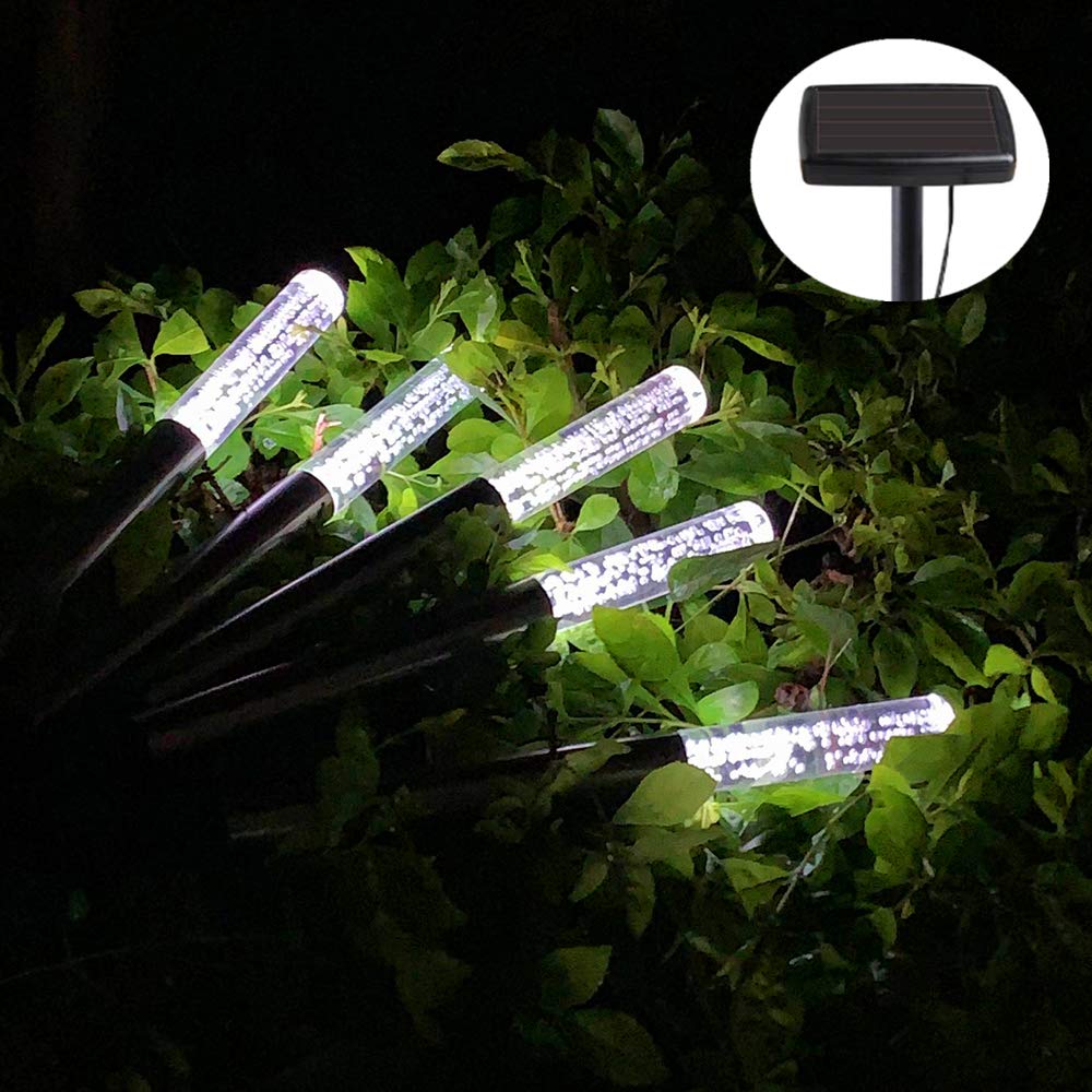 Best 2Pcs Garden Solar Color Lights Outdoor Acrylic
