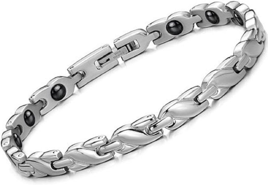 Starista Women's Magnetic Fashion Bracelet Hematite Health Wristband Christmas Gifts Valentines Gift