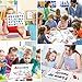 JONYJ Foam Magnetic Letters, Magnetic Alphabet Letters Board with Storage Box, 208 Pcs ABC Uppercase Lowercase Alphabet Magnets for Kids Spelling and Learning - Classroom & Home Education