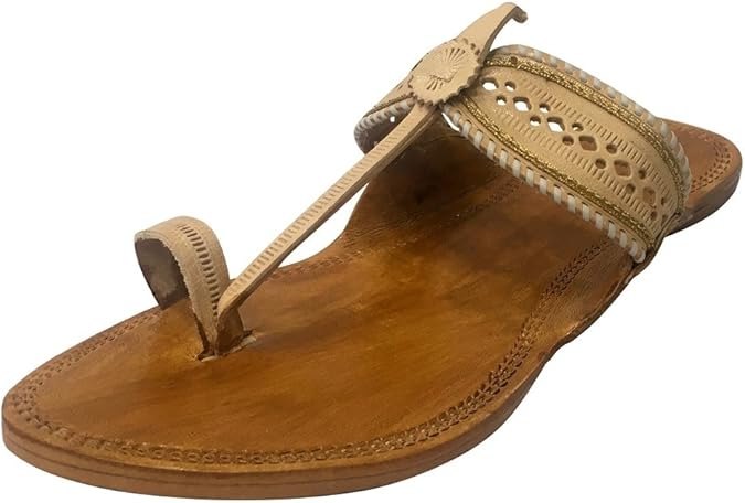 Amazon.com | Step n Style Indian Sandals Kolhapuri Chappals Handmade Indian Sandals Ethnic Shoes 