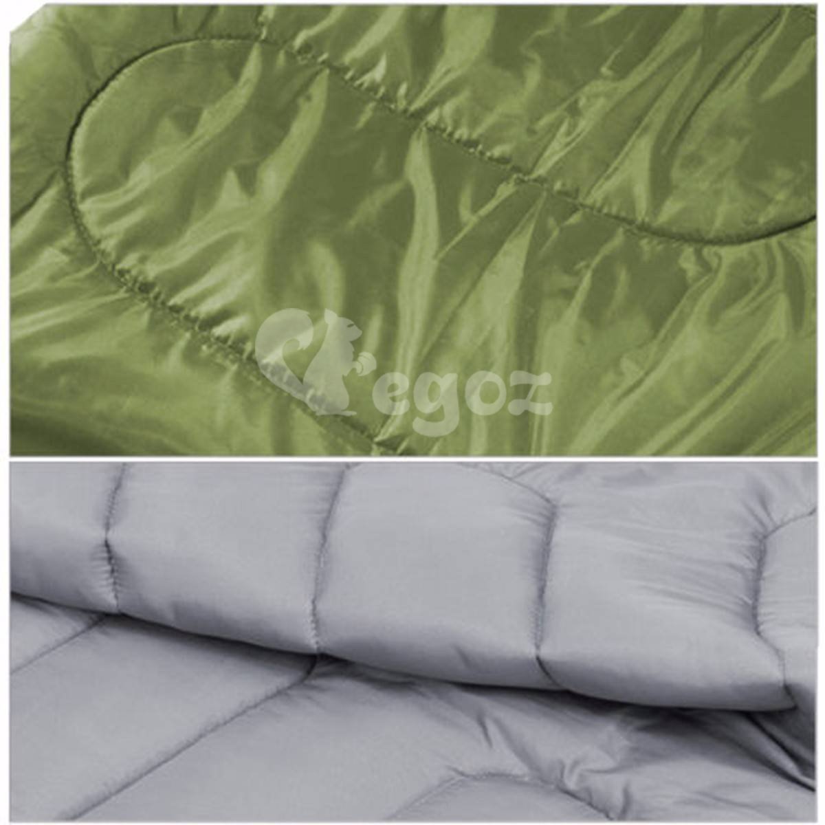 Peanut By EGOZ Sleeping Bag Easy to carry Warm Adult Outdoor Sports Camping Hiking With Carry Bag Lightweight (Army Green)