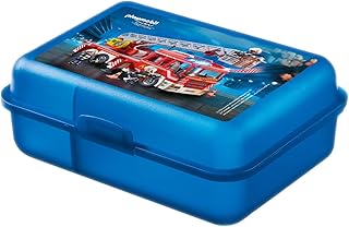 Playmobil City Action – Brotdose Feuerwehr Lunch Box mit Feuerwehr Motiv