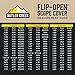 Butler Creek 10 Objective Flip Open Scope Cover