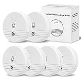 Water Leak Detector 6 Packs, Lound Sound Sensor
