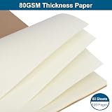 ZCZN A5 6 Pack Plain Paper Notebook 60 Sheets 120 Pages Spiral 80gsm view 4