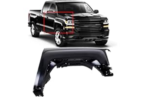 CAREONLINE Front Passenger Right Side Fender Compatible With 2014-2018 Chev-rol-et Silverado 1500&2015-2019 Silverado 2500/3500 HD, Steel Primed OEM: 84214215 GM1241385 (OL-250224)