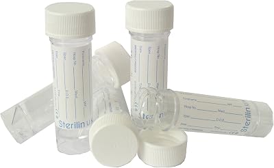 Sterilin 50 x 30ml Urine Sample Containers with QuickStart Cap