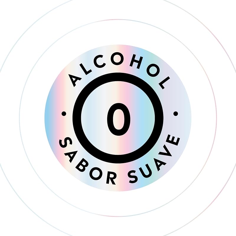 Mentol Enjuague Bucal Sin Alcohol Menta Suave, Pack de 2 x 1 L