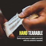 SPORTTAPE Tearable 5cm x 4.5m Elastic Adhesive Bandage White Roll view 3