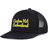 Wholesale Custom Hat Custom Text/Logo Embroidered Hat for Men Women Trucker Hat