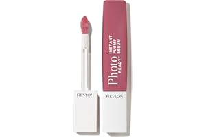 Revlon PhotoReady Instant Plump Serum, Plumping Gloss, Hydrating, Non-Sticky & High Shine Finish, 009 Lip Floaties, 0.25 fl o
