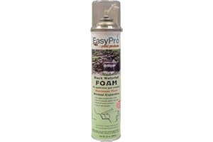 EasyPro Pond Products BWFN Waterfall Foam, Black, 20-Ounce