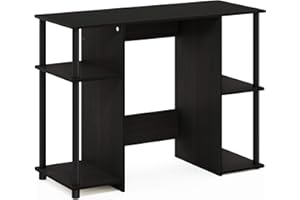 Furinno JAYA Computer Study Desk,Open Storage, Espresso