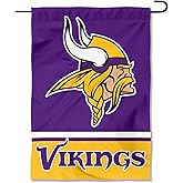 Minnesota Vikings Double Sided Garden Flag