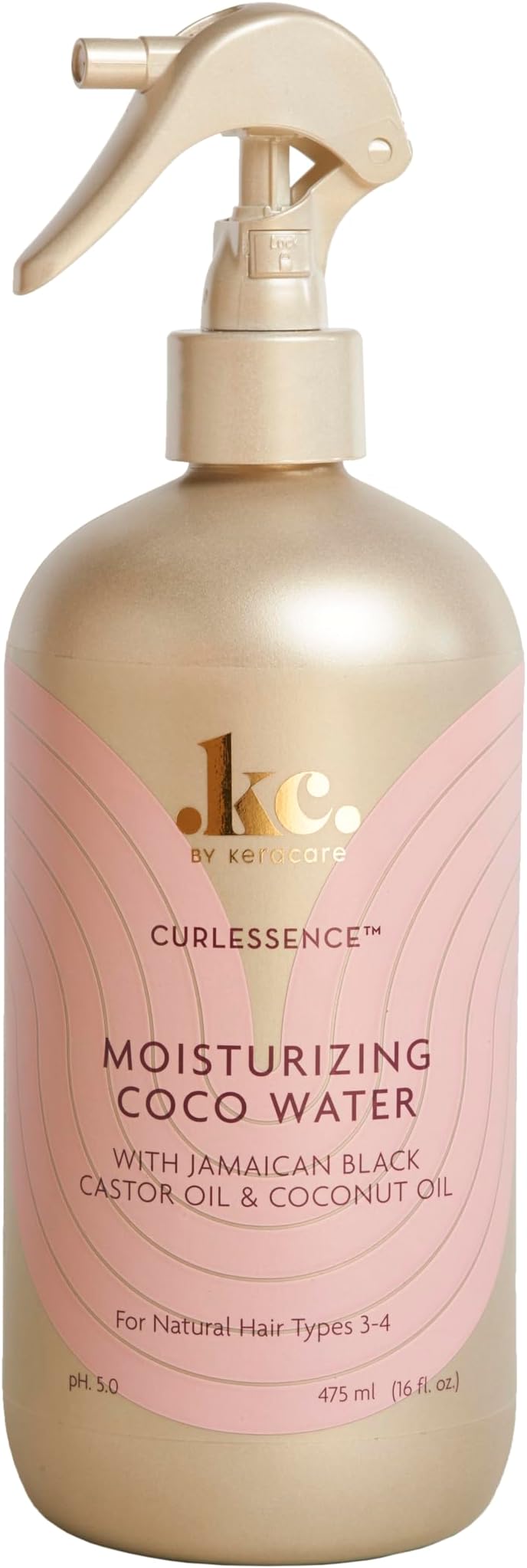KeraCare Curl Essence CoCo Water 16oz Moisturizes Hydrates Curl Moisture