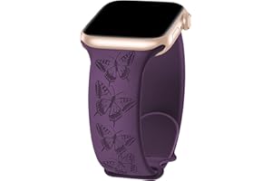 Bandiction Compatible with Apple Watch Series 3 38mm Series 5 40mm iWatch Bands 38mm 40mm 41mm, Soft Silicone Sport Replacement Strap Compatible for iWatch SE 3 Series 11 10 9 8 7 6 5 4 3 2 1 Ultra 3