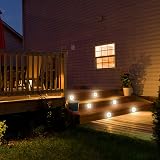 KOOSREEL Motion Sensor Lights Indoor 3 Pack USB Rechargeable LED Stair Lights view 2