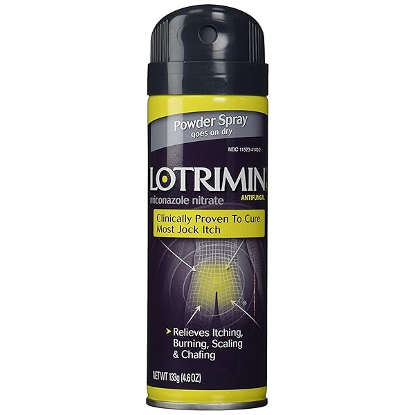 LOTRIMIN AF JOCK ITCH POWDER SPRAY 4.60 OZ...