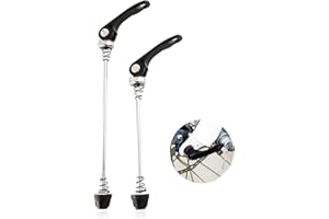 Quick Release Bike Skewer Front/Rear Wheel, Mountain Bike Road Bike Wheel Axle Quick Release Skewer, Bike Wheel Hub Front and