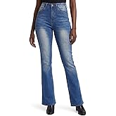 Zylioo Flare Tall Jeans for Women 32"/34" Inseam Long Stretch Denim Pants Mid Rise Classic Fit for Tall Ladies