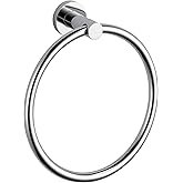 Delta, IAO20146, Lilah 7-1/16" Wall Mounted Towel Ring, Chrome