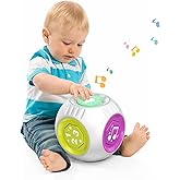Talkfun Educational Toys for 1 Year Old Boy Girl, Learning Cube Musical Baby Toy 6-12-18 Month, Bilingual Birthday Gift for 1