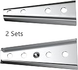 DDHOMIN 2 Sets Heavy Duty Metal Furniture Connector Interlocking Hangers for view 5