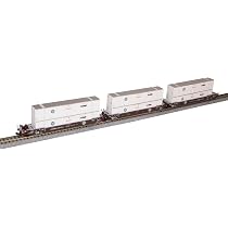 Kato USA, Inc. N Gunderson Maxi-IV BNSF - Set de Coche con 
