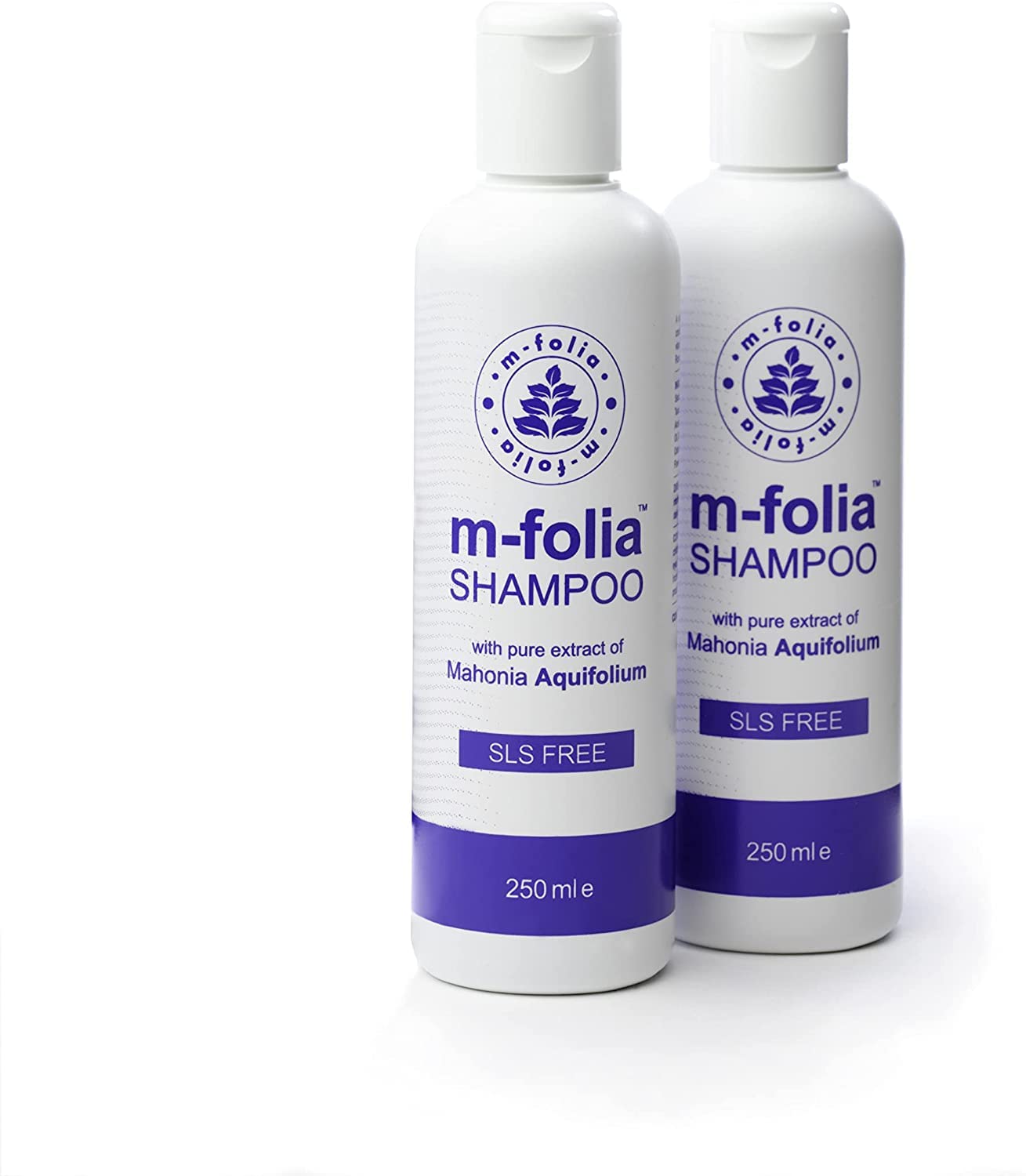 M-FOLIA Psoriasis Shampoo Dual Pack 2 x 250ml Formulated to Rejuvenate, Soothe & Clear the Scalp of Psoriasis, Eczema, and Dry Scalp Conditions