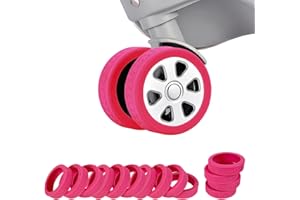 Ridegeek Luggage Wheel Covers for Suitcase,14 Pack Luggage Wheel Protector Covers for most 8-spinner Wheels Carry on Luggage