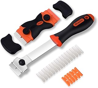 Schaber Set, Preciva Ceranfeldschaber Kochfeldschaber Reinigungsschaber Glasschaber inkl. 20 Stk. Ersatz-Klingen