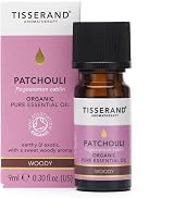 Tisserand Organic Patchouli Essential Oil 9 ml - Pure Aromatherapy Oil