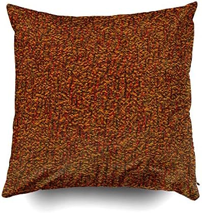 Retro Rust Cushions Case Throw Pillow Cover Sofa Home Decorative Pillowslip Gift Ideas Household Pillowcase Zippered Pillow Covers 20X20Inch