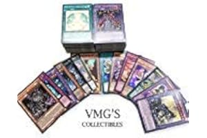 YU-GI-OH! 200 Mixed Trading Card Lot (150 Commons, 50 Rares, No Duplicates, Holos Included, Near Mint)