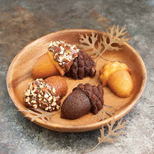 Nordic Ware Acorn Cakelet Pan, Bronze