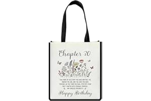 QUPT 30th Birthday Gifts for Women Men, 30th Birthday Gifts for Her, 1996 Thirty Presents for Women Men, 30 Years Old Gift, 3