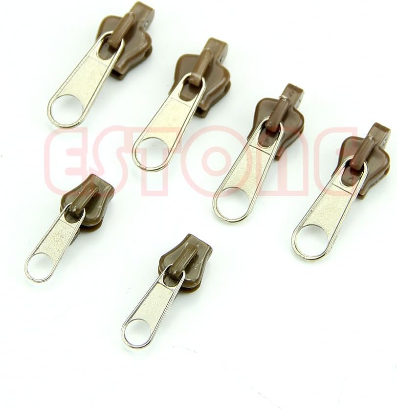 6 Pcs Universal Instant Fix Zipper Repair Replacement Zip Slider Teeth Rescue