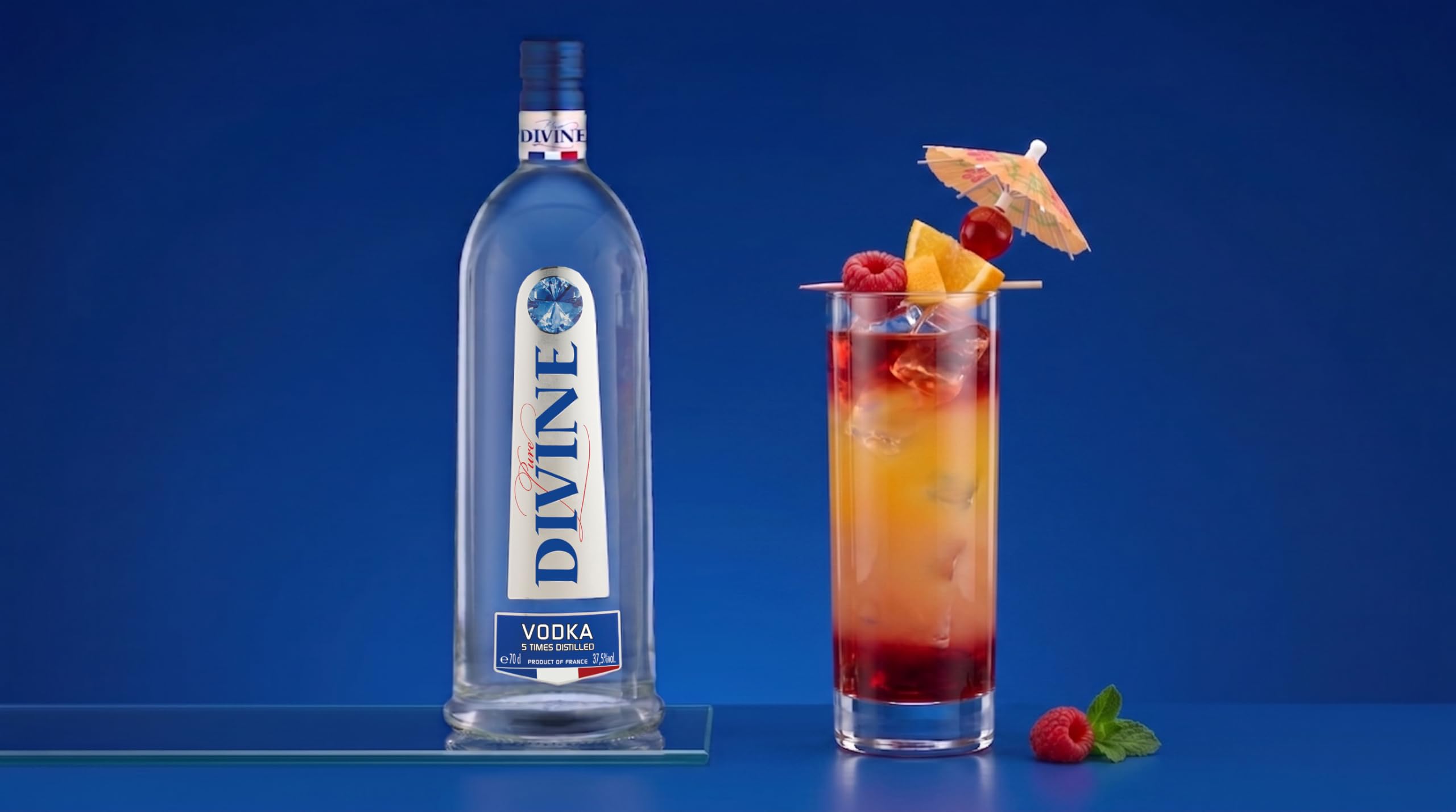 Pure Divine - Französischer Vodka aus den Nordvogesen - 37.5 Prozent Vol (1 x 0,7 l) 6