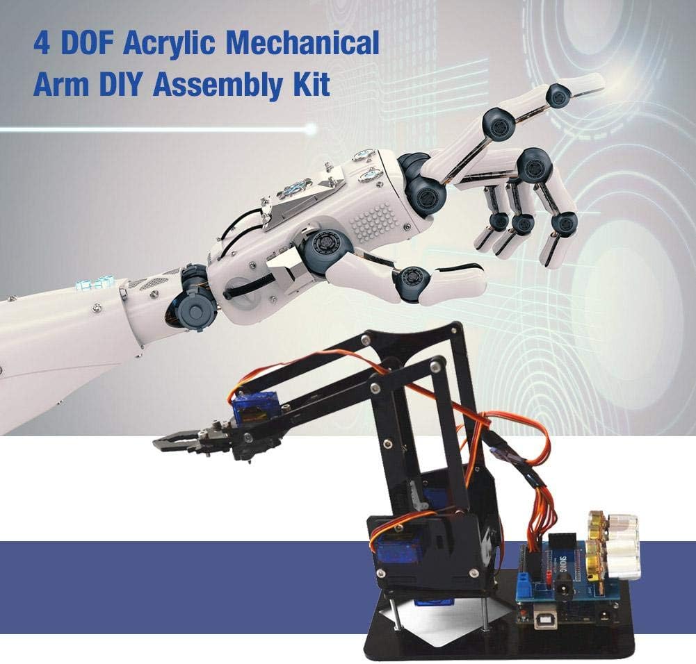 diy robot arm kit educational robotic