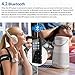 MP3 Player, MP3 Player with Bluetooth, 16GB Portable Digital Music Player with FM Radio/Recorder, HiFi Lossless Sound Quality, Music Direct Recording, Expandable up to 128GB TF Card, with Armband